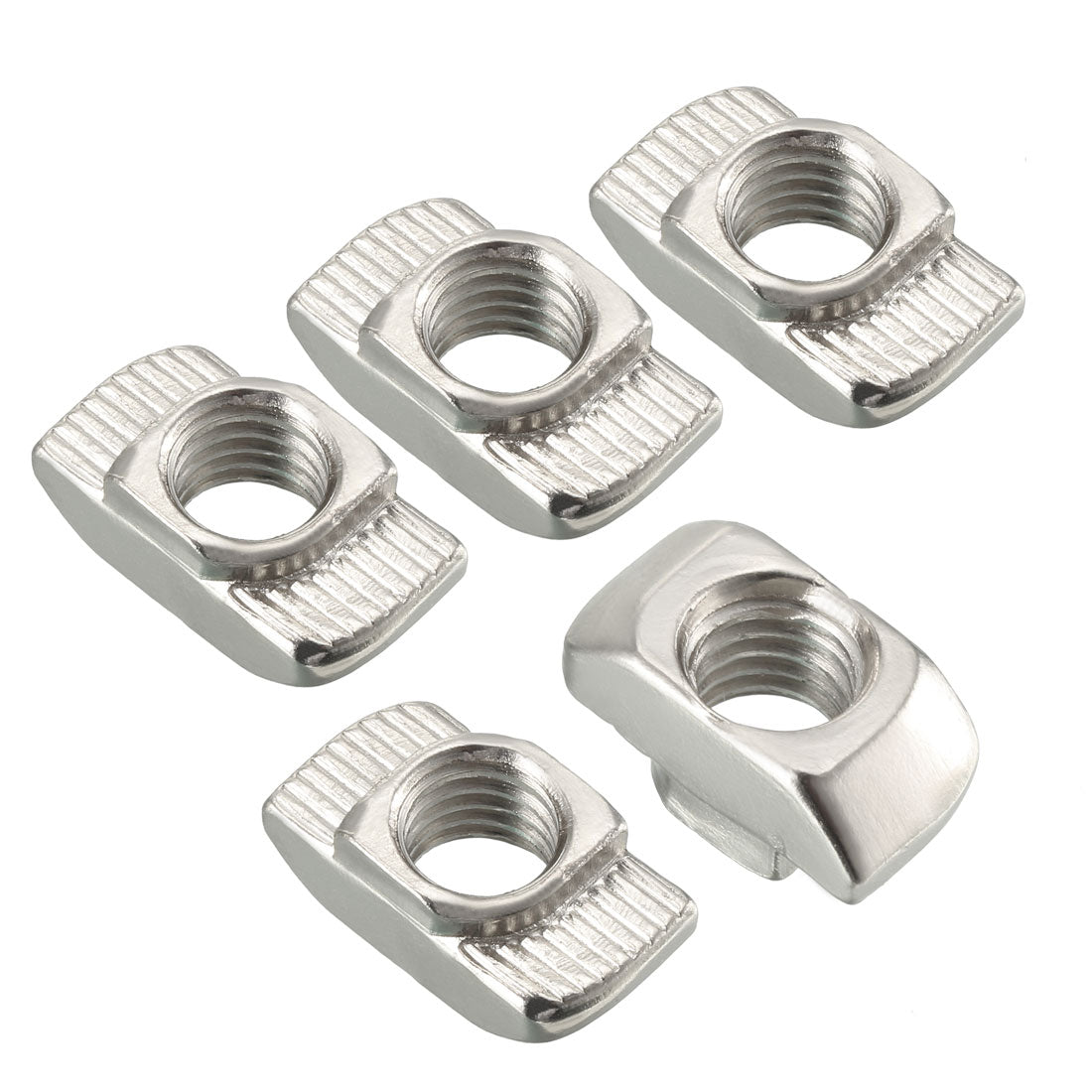 Uxcell Uxcell Sliding T Slot Nuts, M6 Thread for 4545 Series Aluminum Extrusion Profile 10pcs