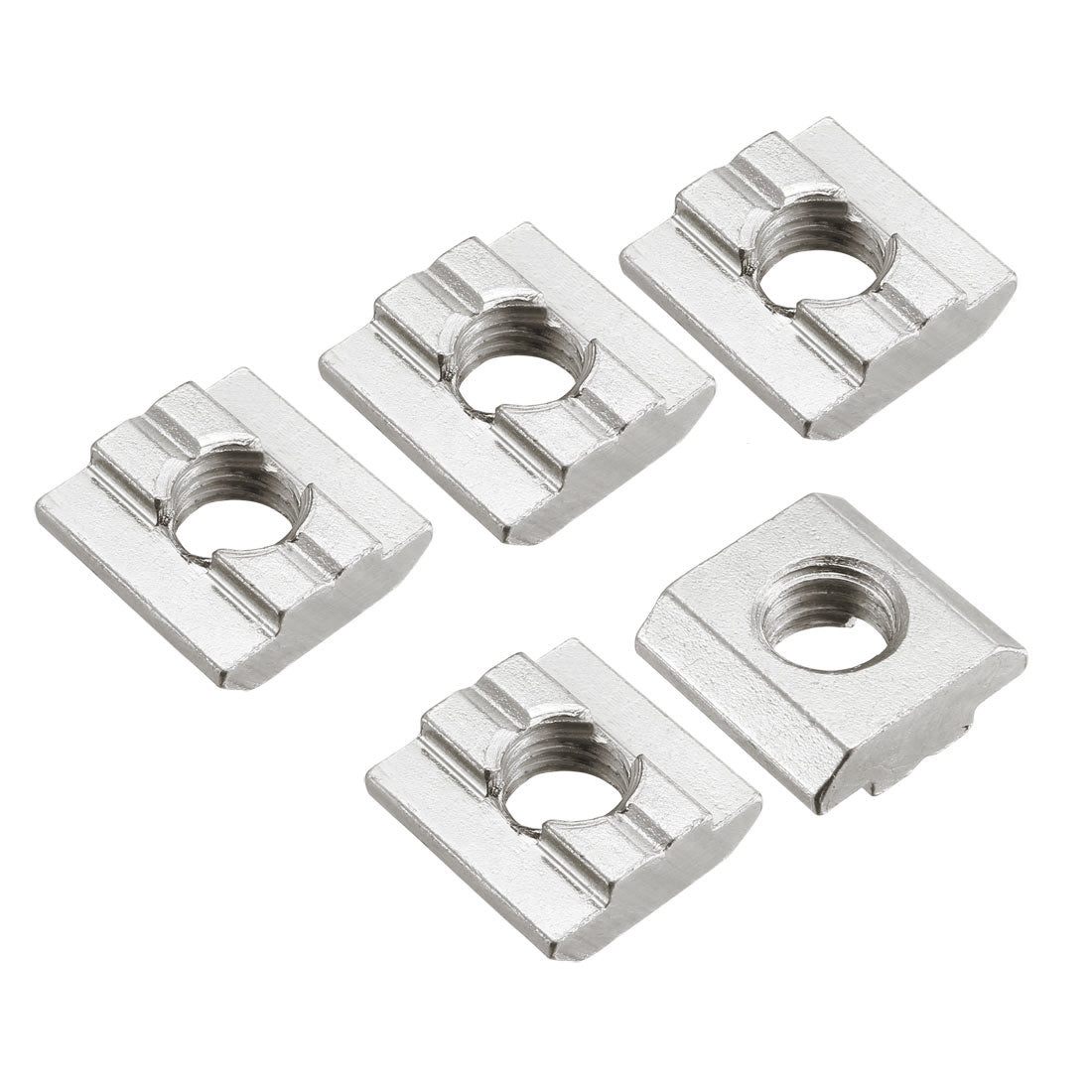 uxcell Uxcell Slide in T-Nut, Threaded for 3030 Series Aluminum Extrusions Profile 20 Pcs