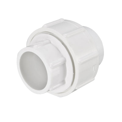 Harfington Uxcell 25mm Slip x 25mm Slip PVC Pipe Fitting Union Solvent Socket Quick Connector