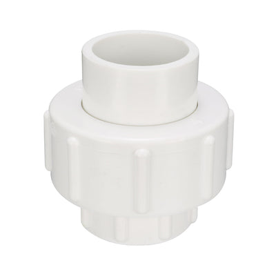 uxcell Uxcell 32mm x 32mm Slip PVC Pipe Fitting Union Solvent Socket Quick Connector