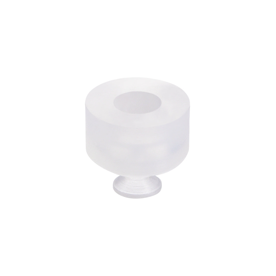 uxcell Uxcell Clear White Soft Silicone Waterproof  Miniature Vacuum Suction Cup 5mmx5mm Bellows Suction Cup
