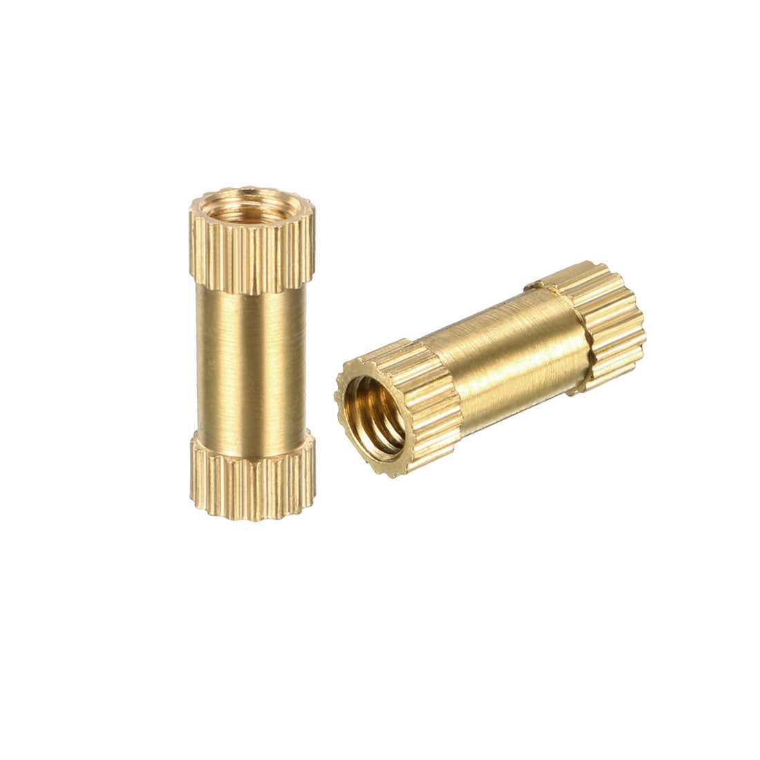 uxcell Uxcell Knurled Insert Nuts, Brass Threaded Insert Embedment Nut for 3D Printer