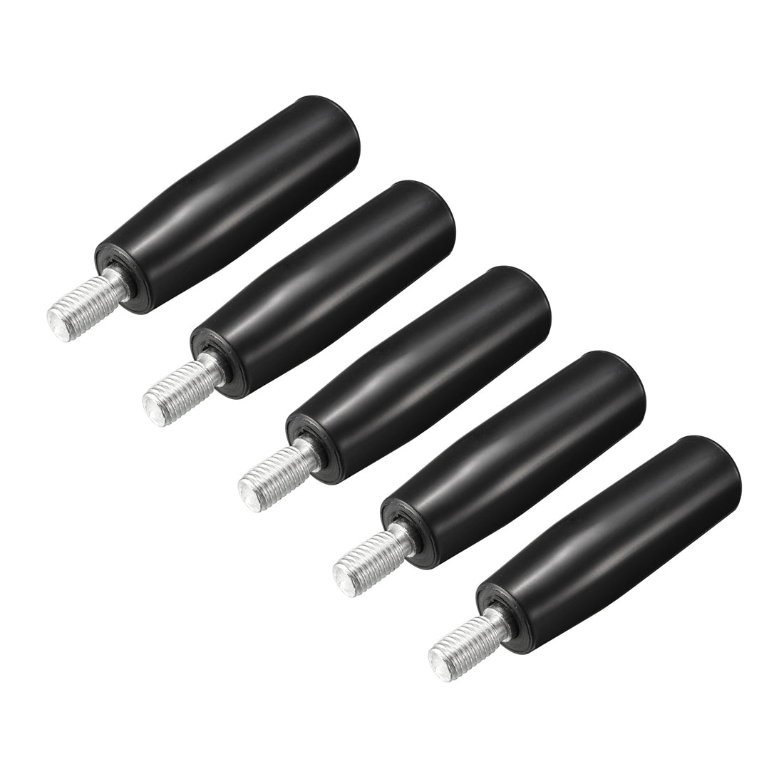 Uxcell 5Pcs Revolving Handwheel Machine Handle M10 Male Threaded Stem ...