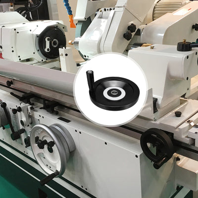 Harfington Uxcell Hand Wheel 160 mm Diameter 16mm Hole Diameter for Milling Machine