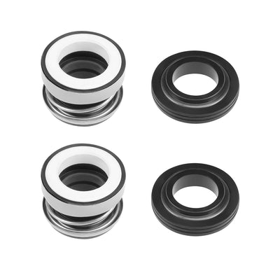Harfington Uxcell Mechanical Shaft Seal Replacement for Pool Spa Pump 2pcs 103-12