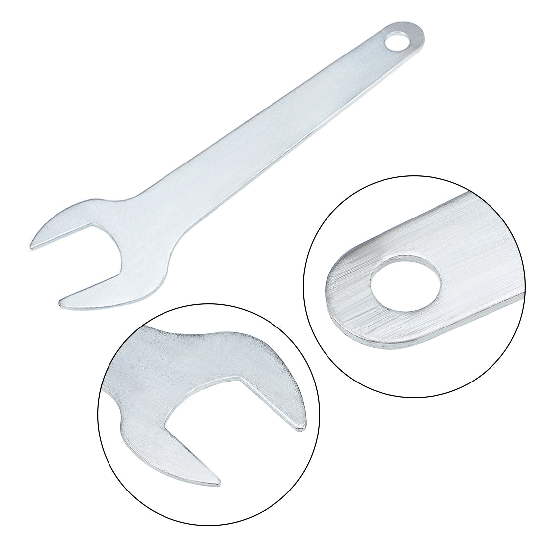 uxcell Uxcell Angle Grinder Wrench, 22mm Open Ended Wrench Spanner 2pcs