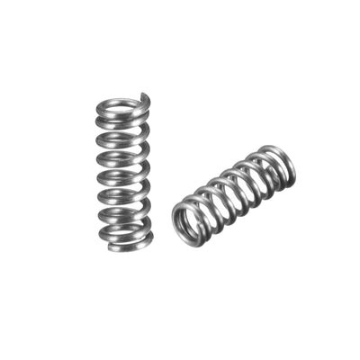 Harfington Uxcell Wire Diameter , Free Length Spring Steel Coil Extended Compressed Spring