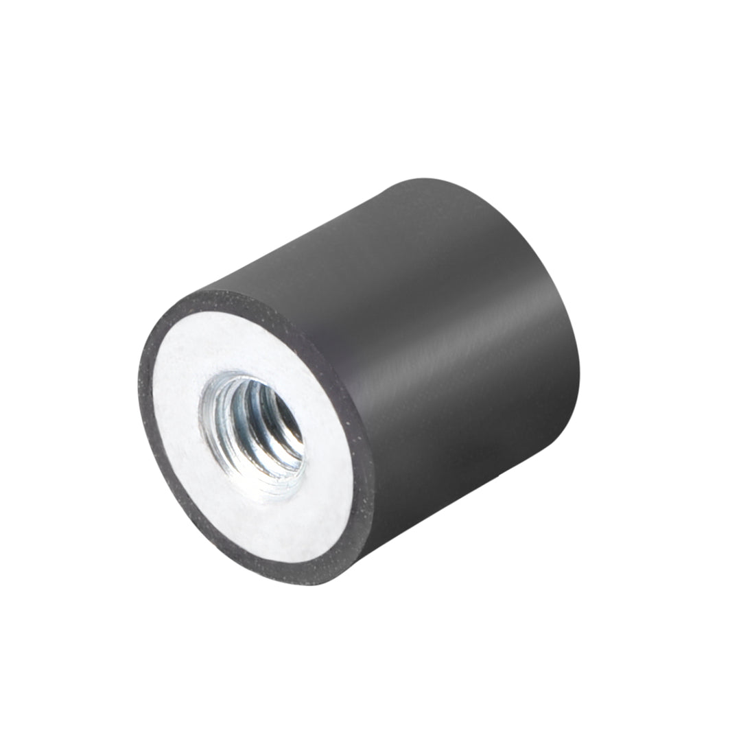 Rubber Isolator Mounts 10 X 10mm Black Rubber Female M4 Thread Mounts Isolator Replaces Anti Vibration Pads Flat Silentblock Base Block Turntable Isolation Feet
