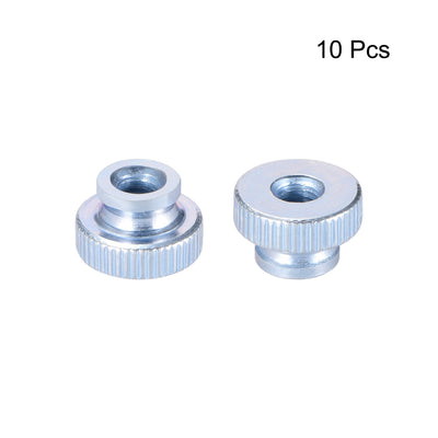 Harfington Uxcell Knurled Thumb Nuts Iron Round Knobs for 3D Printer Part