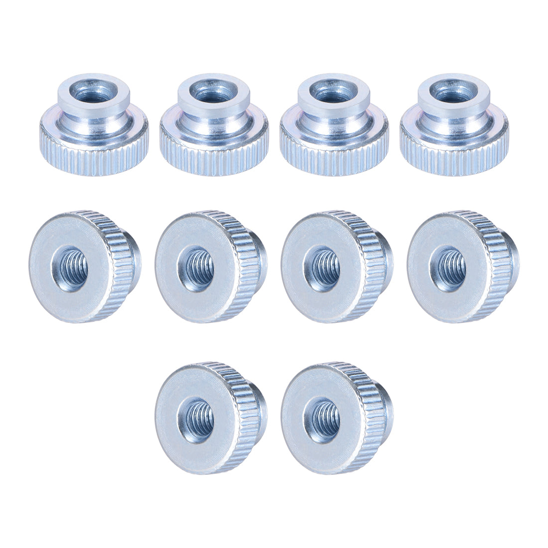 uxcell Uxcell Knurled Thumb Nuts Iron Round Knobs for 3D Printer Part