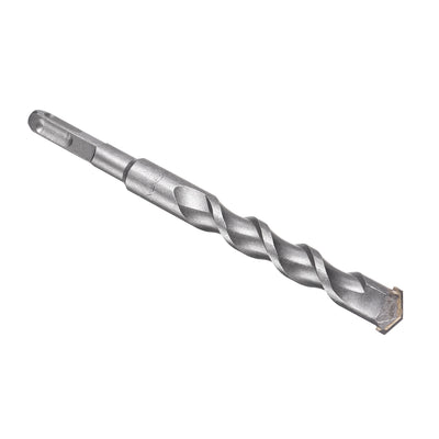 Harfington Uxcell 20mm Carbide-Tipped Rotary Hammer Hollow Square Shank Drill Bit 195mm Long