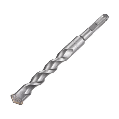 Harfington Uxcell 20mm Carbide-Tipped Rotary Hammer Hollow Square Shank Drill Bit 195mm Long