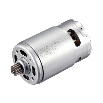Harfington Uxcell DC 14.4V 20000RPM Electric Gear Motor 12 Teeth for Various Cordless Screwdriver