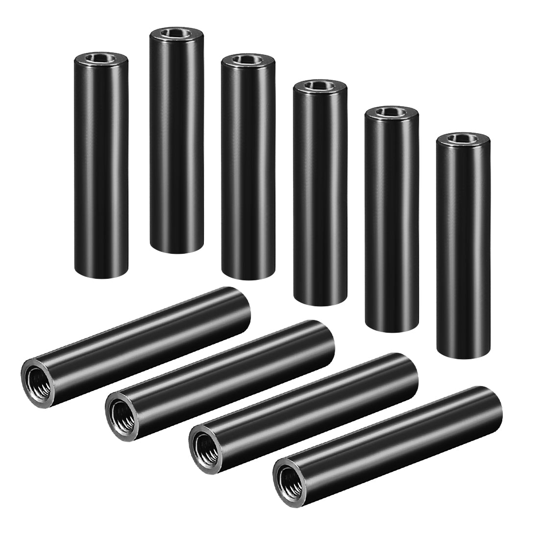uxcell Uxcell 10PCS Round Aluminum Standoff Column Spacer for DIY