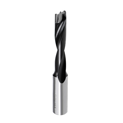 uxcell Uxcell Brad Point Drill Bits for Wood 8mm x 70mm Forward Turning HSS for Woodworking Carpentry Drilling Tool