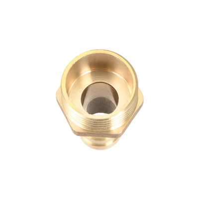 Harfington Uxcell Brass Barb Hose Fitting Connector Adapter 16mm Barbed x G3/4 Male