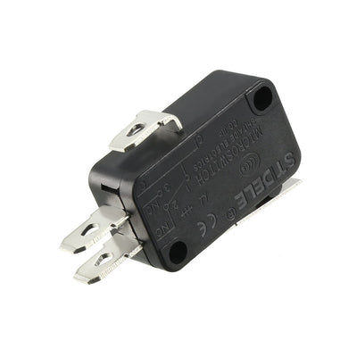 Harfington Uxcell V-151-1C25 15A 250V AC 3 Terminals Short Straight Lever Type Miniature Micro Switch