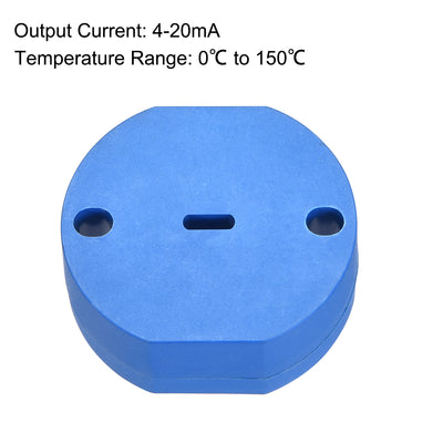 Harfington Uxcell PT100 Temperature Sensor Transmitter 24V DC 4-20mA 0℃ to 150℃