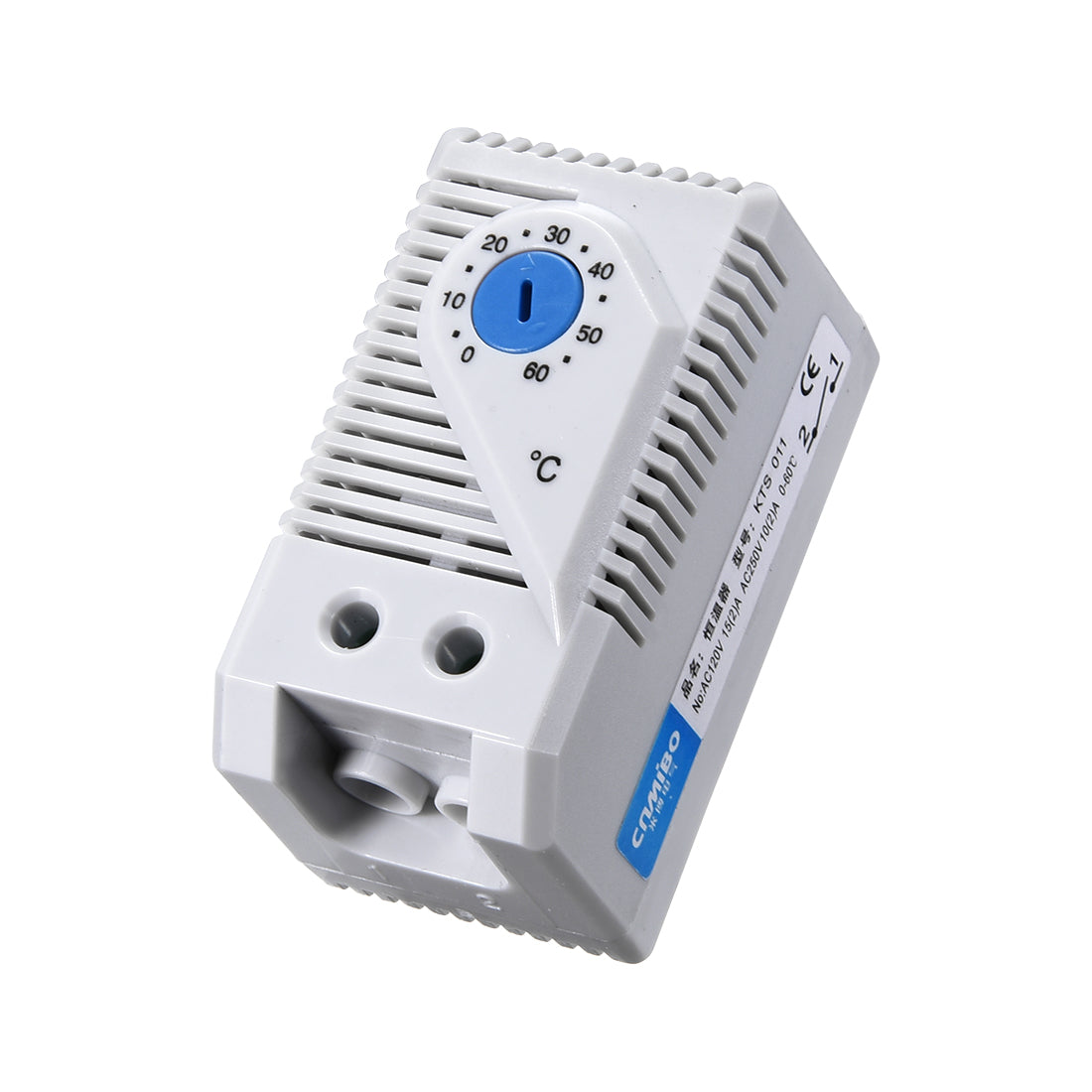 uxcell Uxcell Mechanical Thermostat, KTS011 0-60℃ Adjustable Compact Normally Open(N.O) Temperature Controller Switch