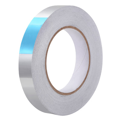 Harfington Uxcell Heat Resistant Tape - High Temperature Heat Transfer Tape Aluminum Foil Adhesive Tape 20mm x 50m(164ft)