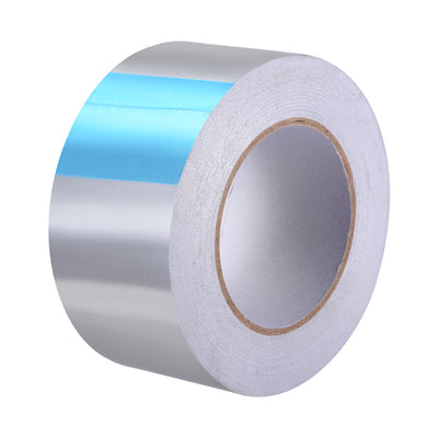 Harfington Uxcell Heat Resistant Tape - High Temperature Heat Transfer Tape Aluminum Foil Adhesive Tape 60mm x 50m(164ft)