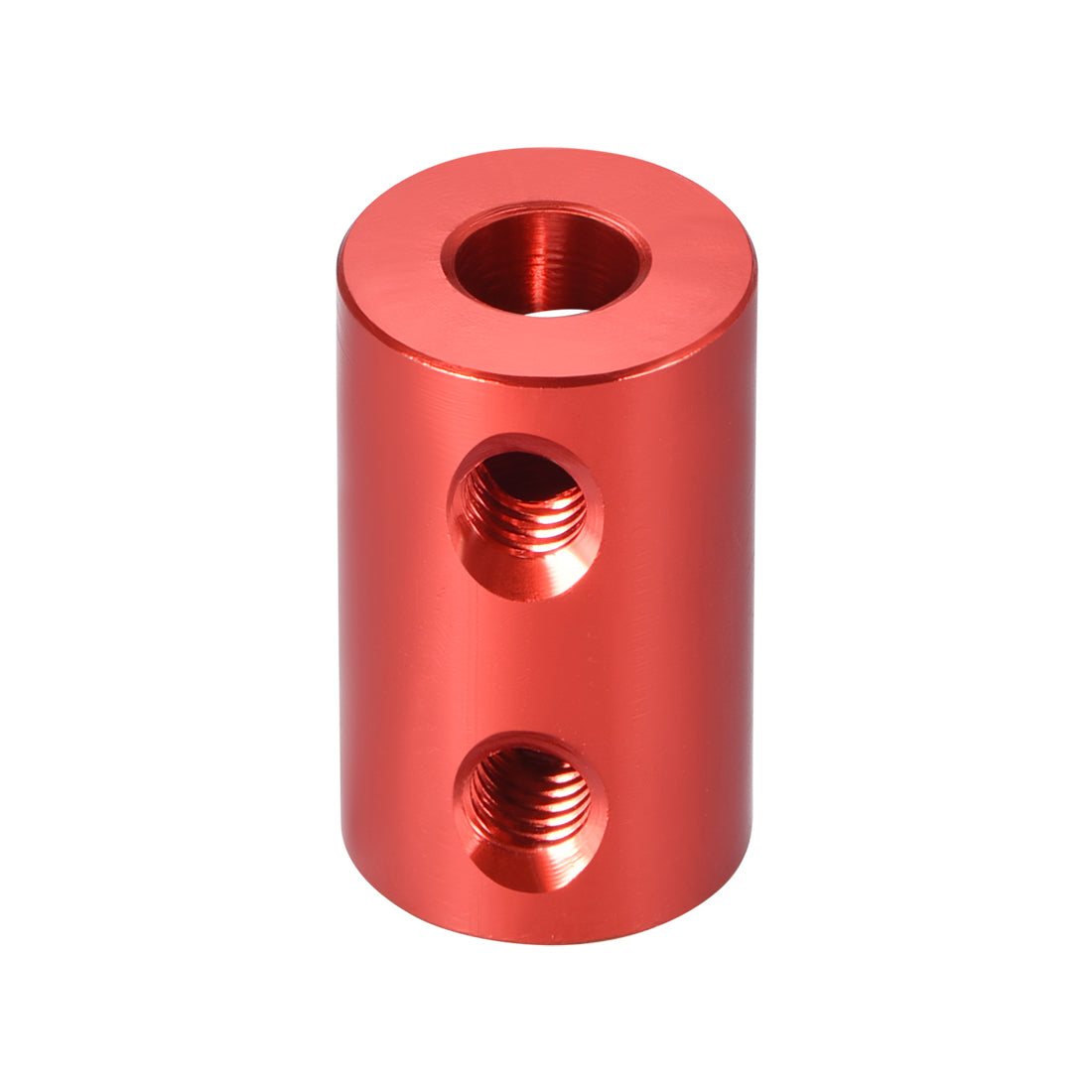 uxcell Uxcell Shaft Coupling 5mm to 5mm Bore L20xD12 Robot Motor Wheel Rigid  Connector Red