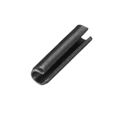 uxcell Uxcell 2.3mm x 8mm Dowel Pin Carbon Steel Split Spring Roll Shelf Support Pin Fasten Hardware Black 30 Pcs