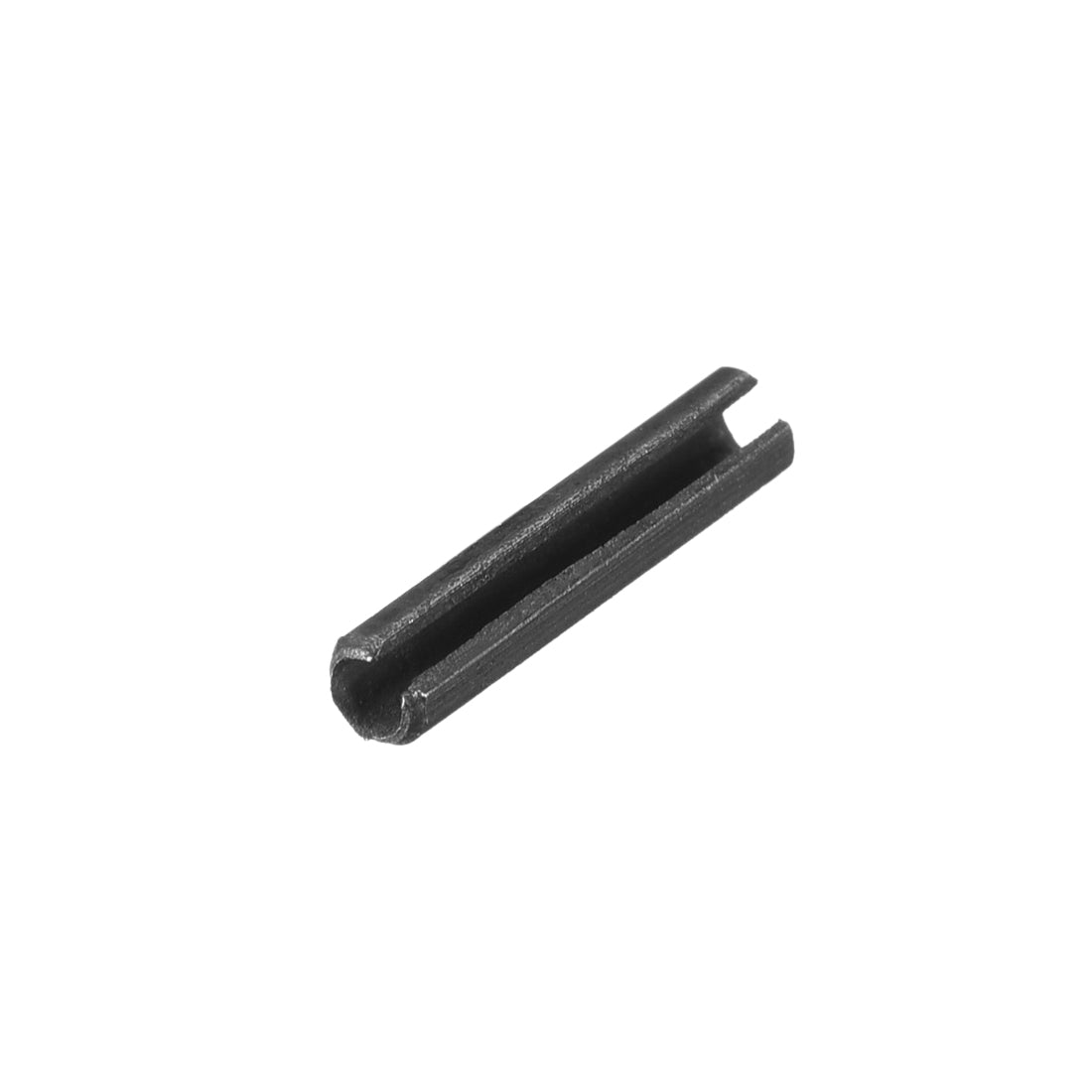 Uxcell Uxcell 1.7mm x 8mm Dowel Pin Carbon Steel Split Spring Roll Shelf Support Pin Fasten Hardware Black 50 Pcs