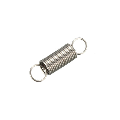 Harfington Uxcell Extended Tension Spring Wire Diameter 0.016", OD 0.16", Free Length 0.59" 15pcs