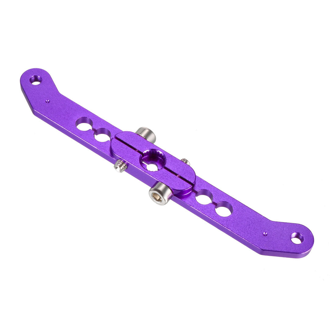 uxcell Uxcell Aluminum Servo Arms Double Arm 25T M3 Thread Purple, for 3 Inch Futaba