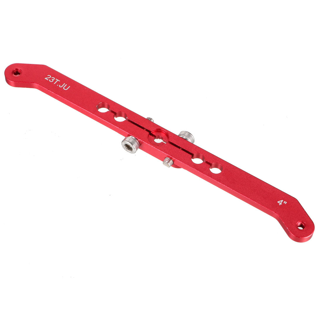 uxcell Uxcell Aluminum Servo Arms Double Arm 23T 4-40# Thread Red, for 4 Inch JR