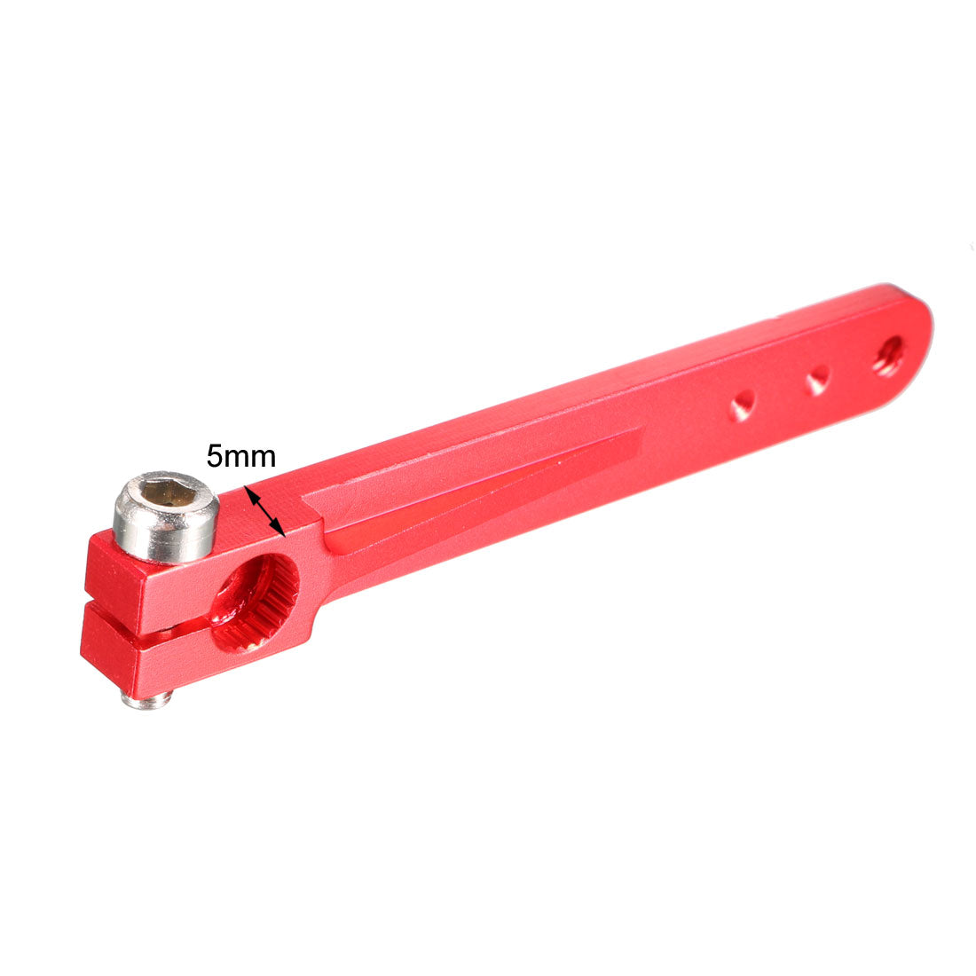 uxcell Uxcell Aluminum Servo Arms Single Arm 24T 4-40# Thread Red, for 2 Inch