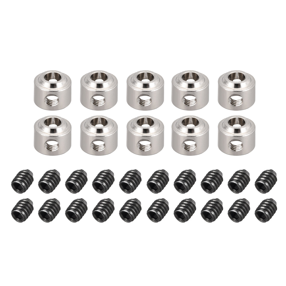 uxcell Uxcell 10PCS RC Airplane Plane Landing Gear Wheel Stop  3.1mm Shaft Hole Dia.