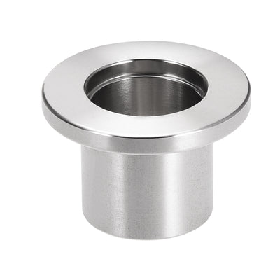 Harfington Uxcell 304 Stainless Steel Fitting Long Weld Clamp Ferrule Fits  Clamp 19x20mm 2Pcs