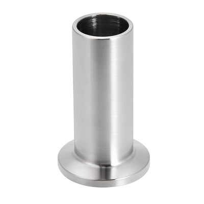 uxcell Uxcell 304 Stainless Steel Fitting Long Weld Clamp Ferrule Fits  Clamp 19x50mm