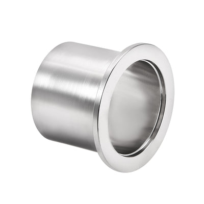 Harfington Uxcell 304 Stainless Steel Fitting Long Weld Clamp Ferrule Fits  Clamp 44x40mm