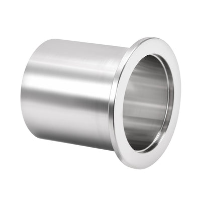Harfington Uxcell 304 Stainless Steel Fitting Long Weld Clamp Ferrule Fits  Clamp 44x50mm