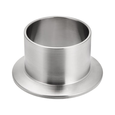 Harfington Uxcell 304 Stainless Steel Fitting Long Weld Clamp Ferrule Fits  Clamp 54x40mm