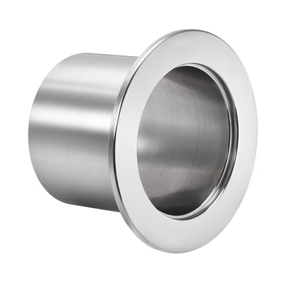 Harfington Uxcell 304 Stainless Steel Fitting Long Weld Clamp Ferrule Fits  Clamp 54x50mm