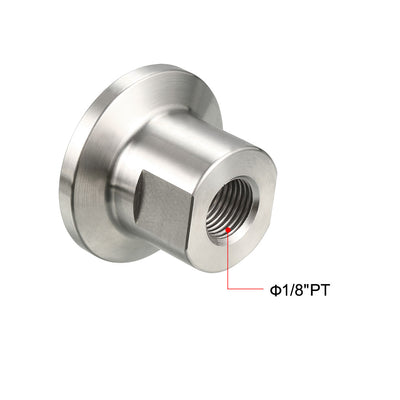 Harfington Uxcell Pipe Fitting KF16 Female Threaded 1/8 PT to  Clamp OD 30mm Ferrule