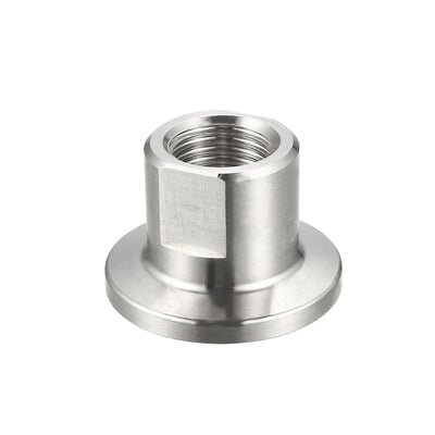 Harfington Uxcell Pipe Fitting KF16 Female Threaded 1/4 PT to  Clamp OD 30mm Ferrule