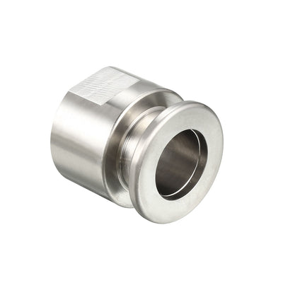 Harfington Uxcell Pipe Fitting KF16 Female Threaded 1/2 PT to  Clamp OD 30mm Ferrule 2 Pcs