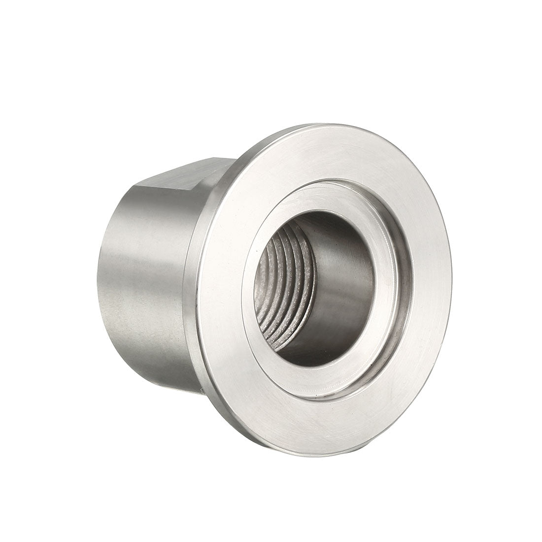 uxcell Uxcell Pipe Fitting KF25 Female Threaded 1/2 PT to Clamp OD 40mm Ferrule