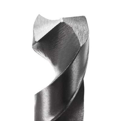 Harfington Uxcell 15.5mm Reduced Shank Drill Bit High Speed Steel 4241 with 1/2" Straight Shank