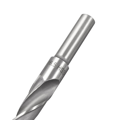 Harfington Uxcell 16.5mm Reduced Shank Drill Bit High Speed Steel 4241 with 1/2" Straight Shank