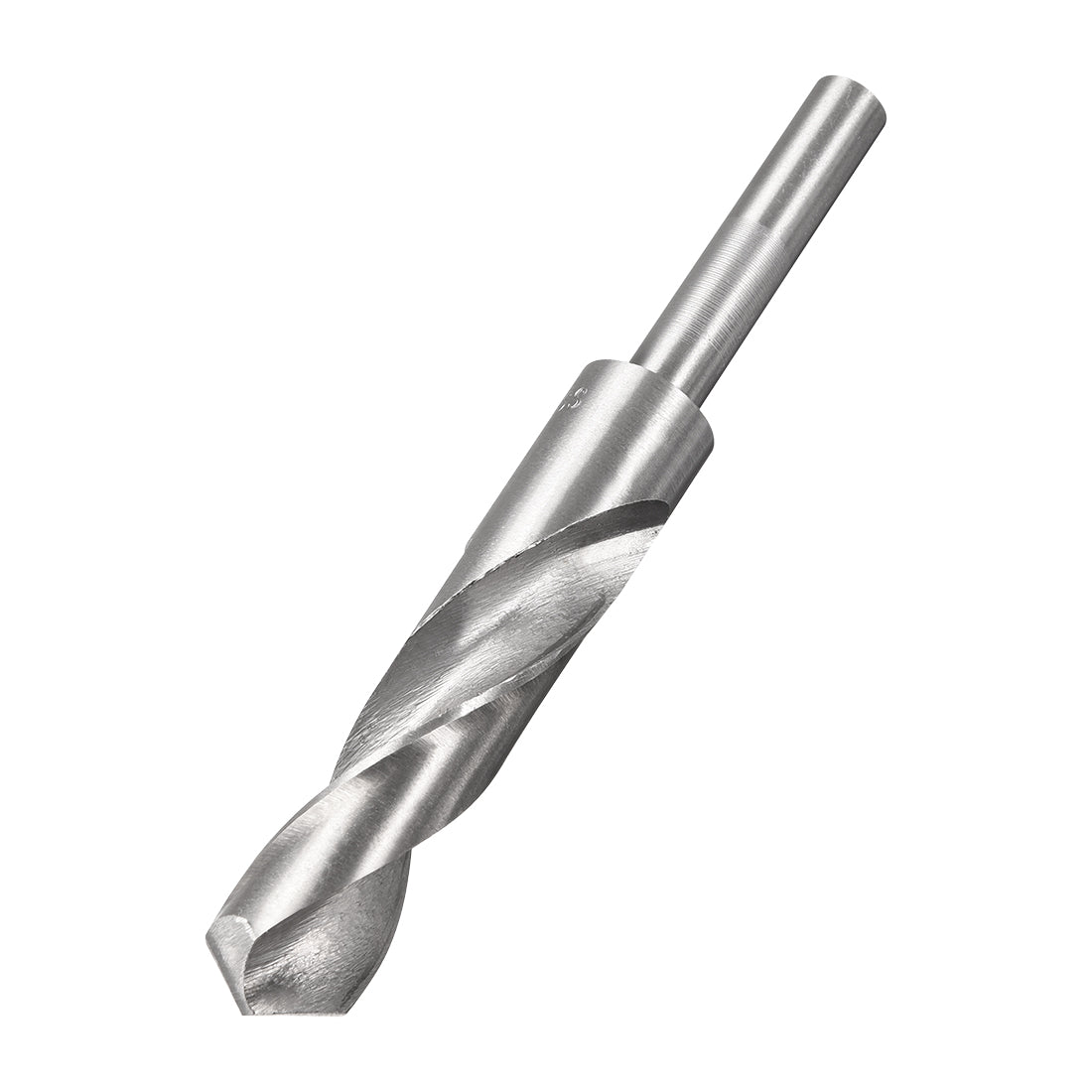 uxcell Uxcell 19.5mm Reduced Shank Drill Bit High Speed Steel 4241 with 1/2" Straight Shank