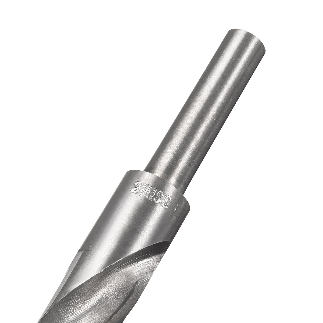 uxcell Uxcell 21mm Reduced Shank Drill Bit High Speed Steel 4241 with 1/2" Straight Shank