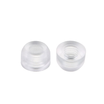 Harfington Uxcell 20pcs 3mm Hole Dia Plastic Pushbutton Tactile Switch Caps Cover Keycaps Protector Transparent for 6x6 Tact Switch