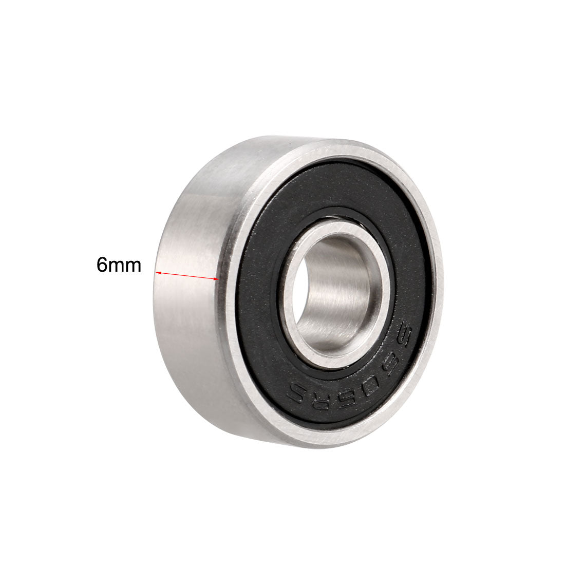 uxcell Uxcell Deep Groove Ball Bearings Double Seal Stainless Steel