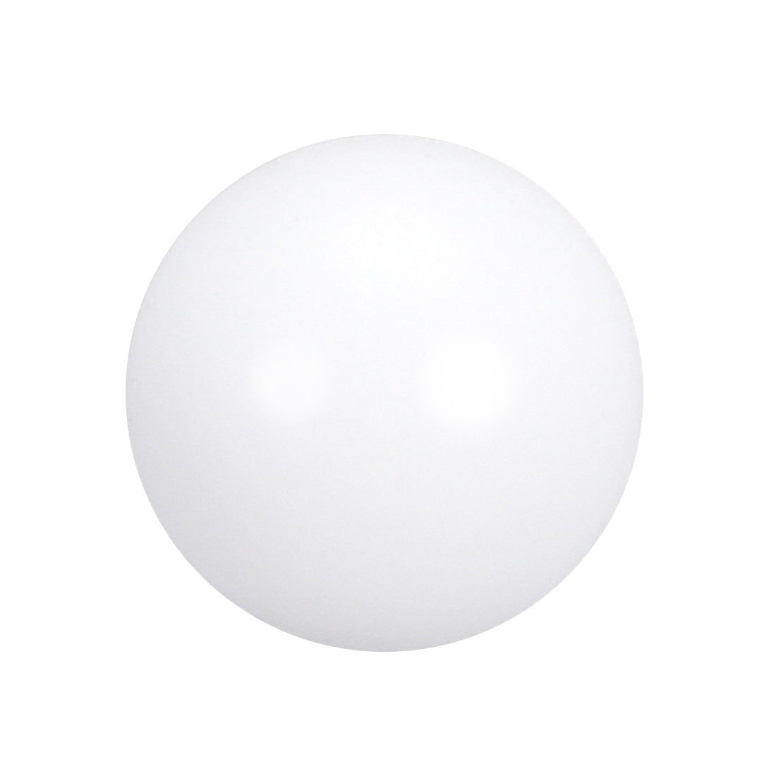 uxcell Uxcell PTFE Ball, 8mm Diameter, Ground Finish, Diaphragm Pneumatic Pump White